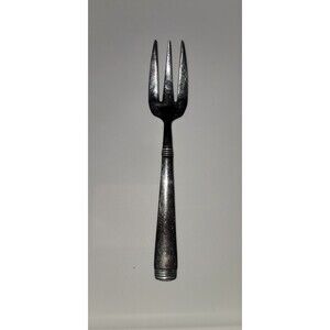 Cambridge Silver Metro Glossy Fork Stainless Steel Three Prong Serving Fork